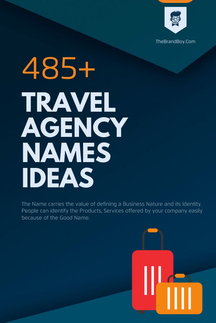 travel agency name ideas in english
