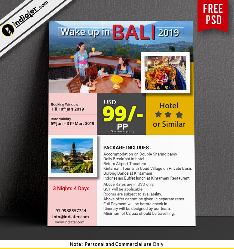 travel agency to go to bali
