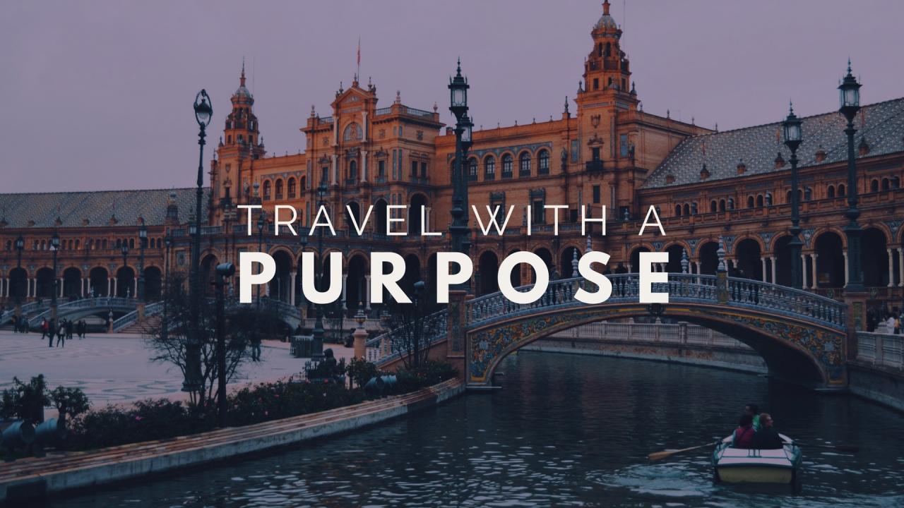 what is the purpose of a travel website